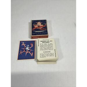 1940's-50s Topless MODELS OF ALL NATIONS Playing Cards With Original Box